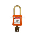 CE approval nylon lockbody insulation anti slipping loto safety padlock